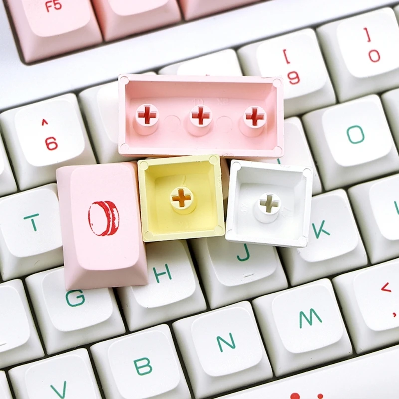 DIY Keyboard Keycaps 125PCS Keycap Set PBT Dye Subb Macaron Color Dropship