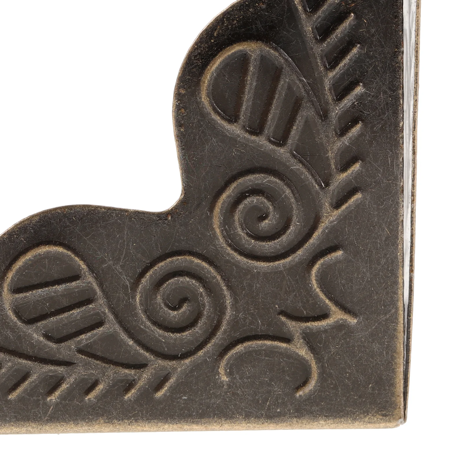 

12Pcs Retro Jewelry Box Corner Protectors Metal Edge Guards for Wooden Cabinet Decorative Safety Guards