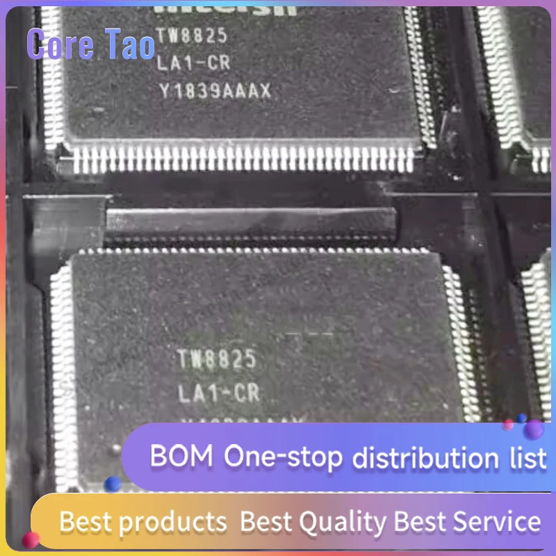 1PCS/LOT TW8825-LA1-CR TW8825 QFP128 Car navigation chip IC in stock