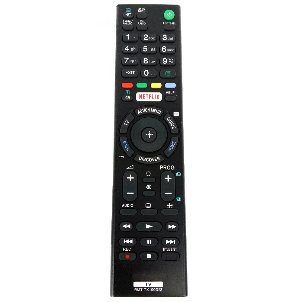 Nowy pilot zdalnego sterowania RMT-TX100D RMT-TX102B do SONY NETFLIX LED HDTV KDL40W657D KDL40W659D KDL48R555C KDL48R557C KDL-50W755C