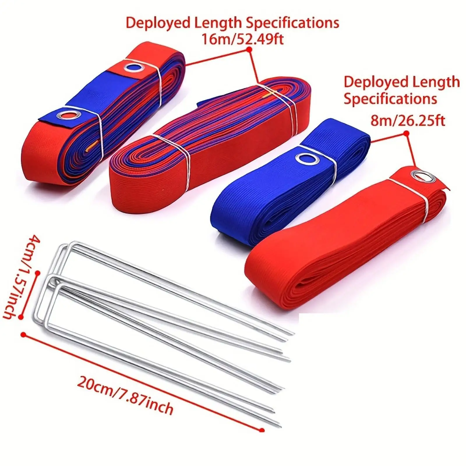 

Professional Beach Volleyball Lines Portable Polyester Visible Court Markers with Sand Bags for Outdoor Sports