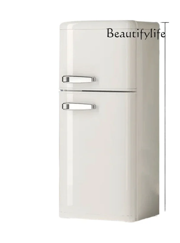 Commercial vertical refrigerator household double door office energy-saving refrigerator