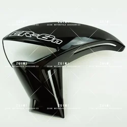 Fit For Kawasaki  ER-6N 2009-2010-2011 Front Side Radiator Cover Panel Fairing Cowling Bright black