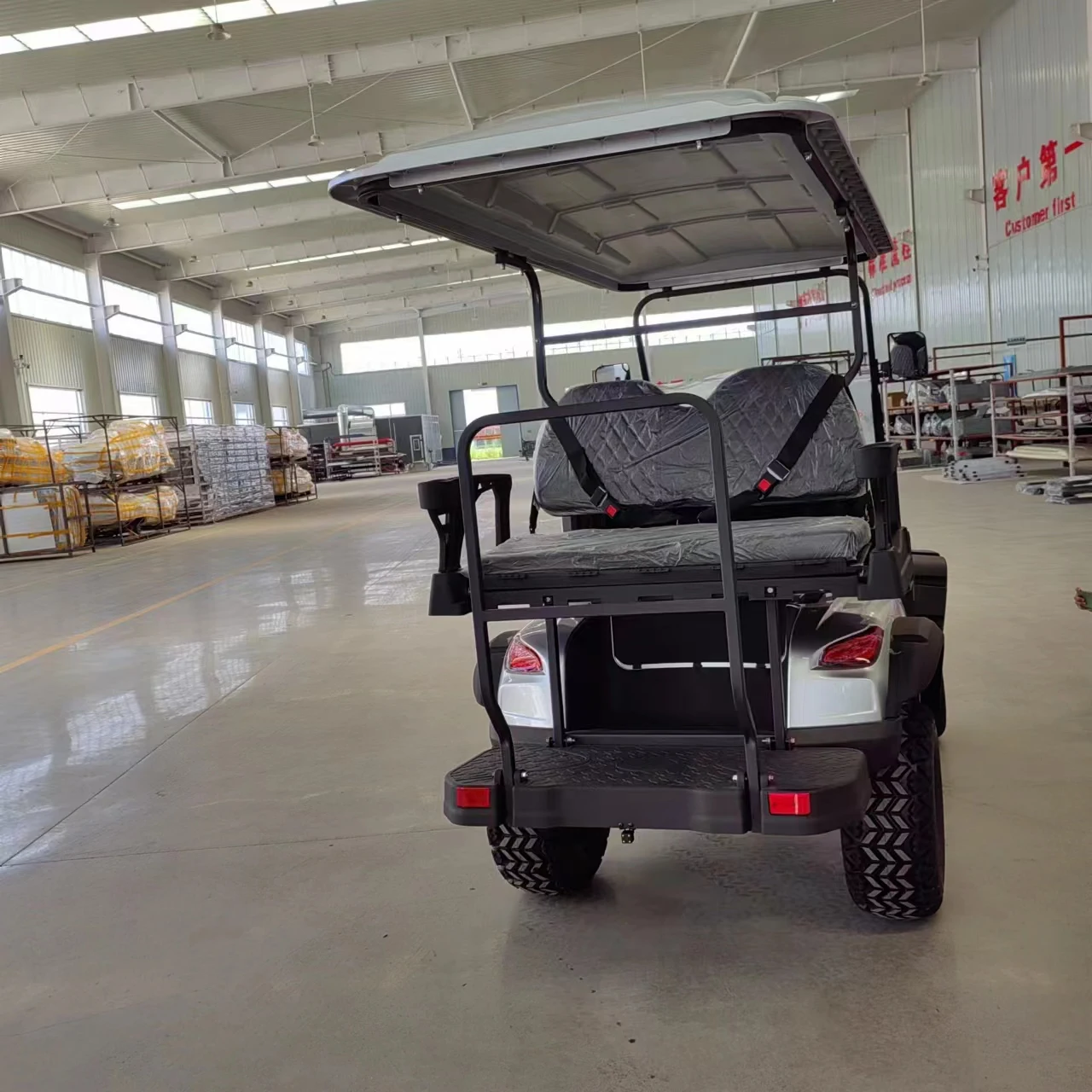 الجملة المهنية مخصصة 48 فولت 72 فولت 4/6 مقاعد عربات الغولف الكهربائية خمر #6