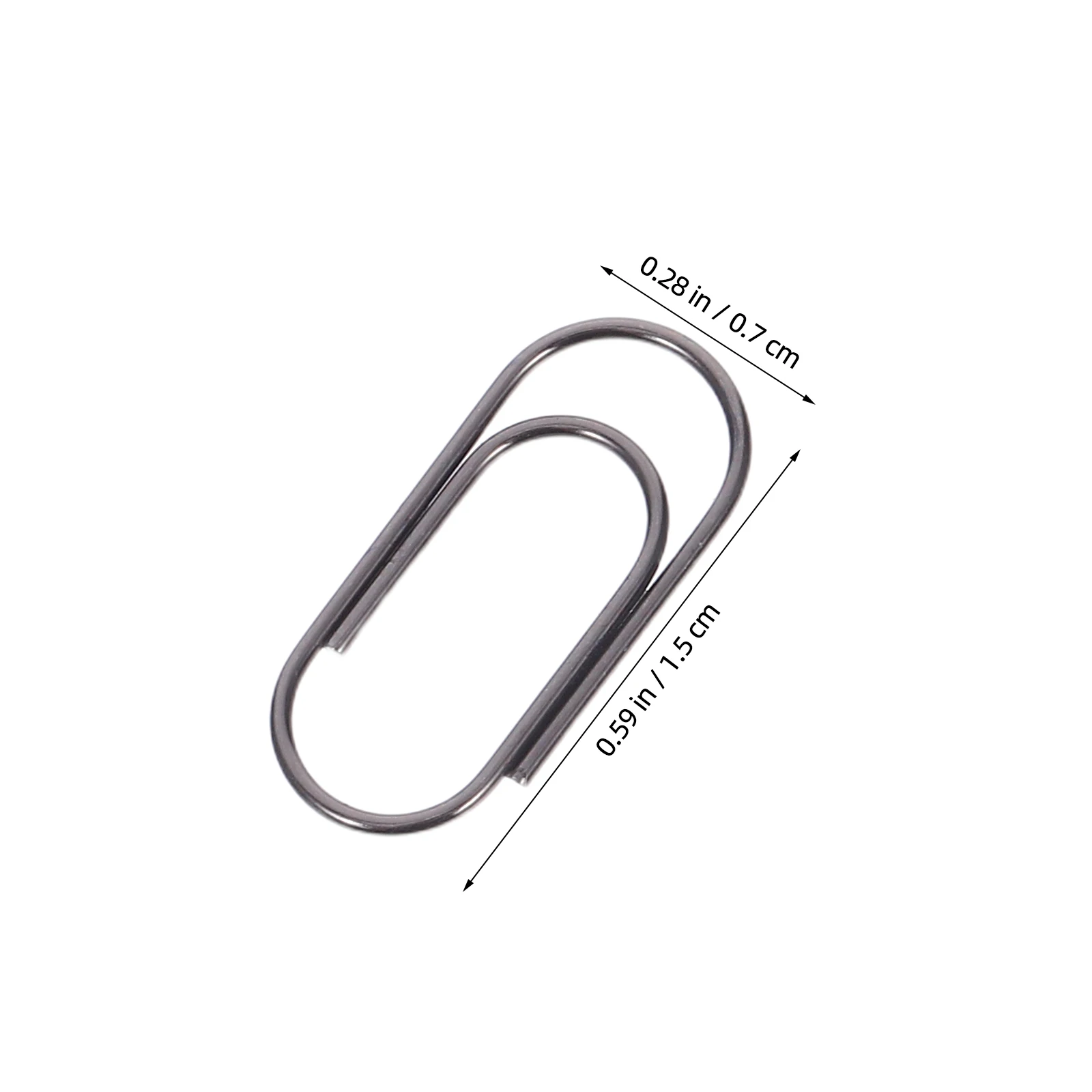 200pcs Mini Paper Clips Decorative Retro Metal Paperclips Bookmarks for Office Small Paper Clips for Crafts Stationery Supplies