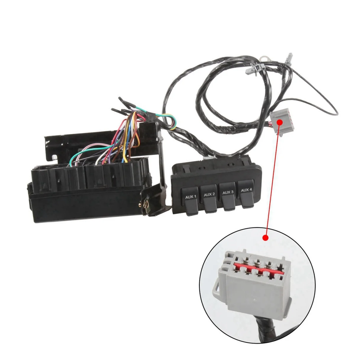 

9C3Z-14A303-AA Car Auxiliary Dash Upfitter Switch for Ford F250 Super Duty 2011-2016 AL3Z13D730AA