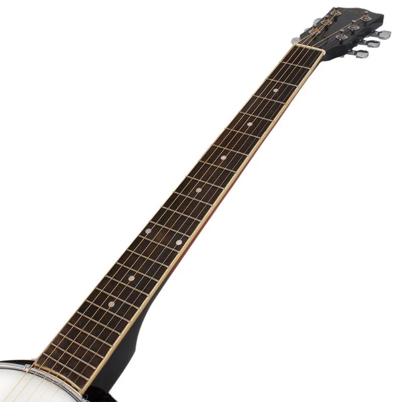 Zessnarige Banjo Log Shabili 6-snarige Turtledove Oefenen met westerse snaarinstrumenten Accessoires Band Begeleid Folk