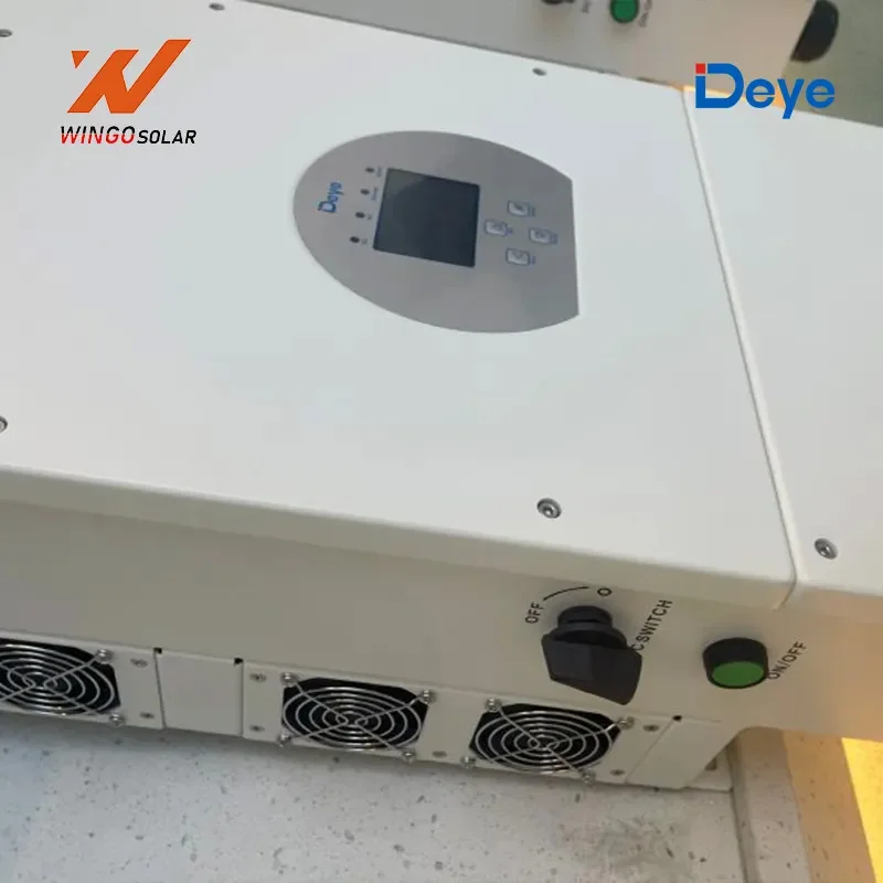 Deye Inverter 12kw Single-phase Three-phase 2mppt Photovoltaic Hybrid Inverter High-voltage Battery Support