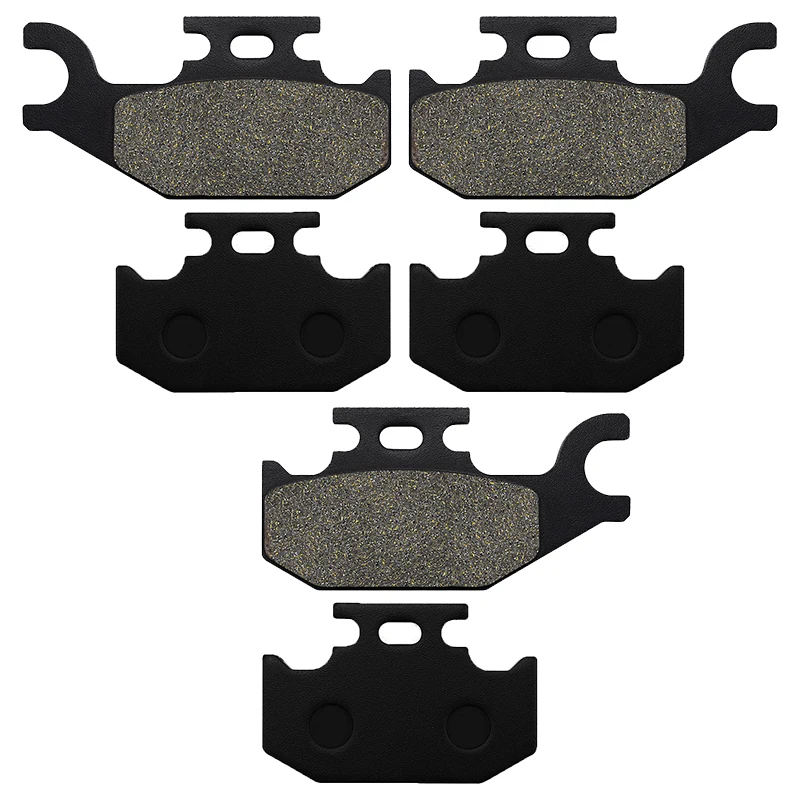 Cyleto Motorcycle Front or Rear Brake Pads Set for Can Am Outlander 450 500 650 Max 800 1000 Renegade 500 800 07-14 DS650X 2007