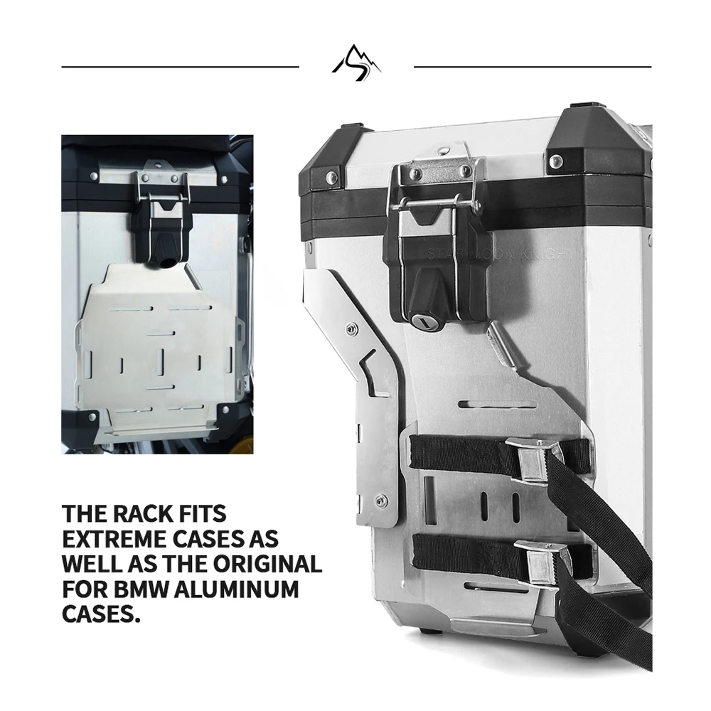 Suitcase Side Bracket For BMW gs 1250 1200 R 1250 GS R 1200 GS ADV F850GS F750GS Aluminum Suitcase Box Stand Luggage Holder