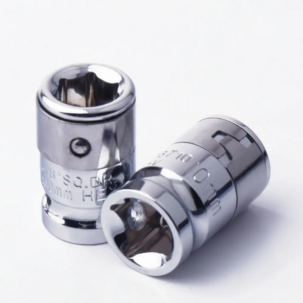 Socket Adapter 1 4 Inch Hex Shank To Square Drill Bit Converter Pneumatic Tool Parts Accessory For Impact Driver Wrench
