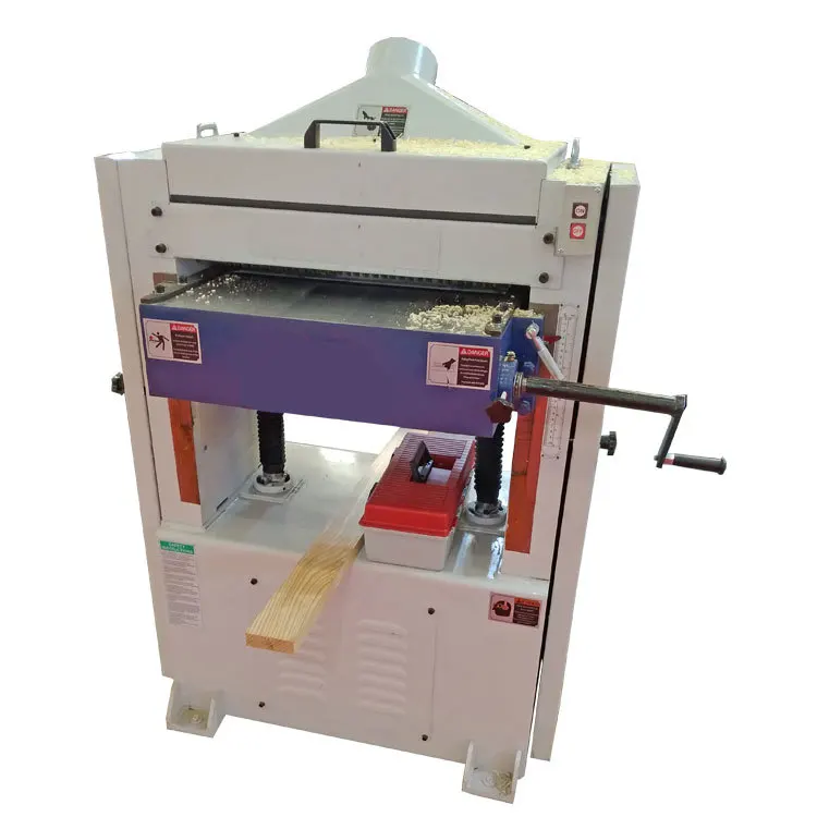 PM406 woodworking automatic single-sided wood grinding machine, single-sided spiral knife, heavy grinding machine