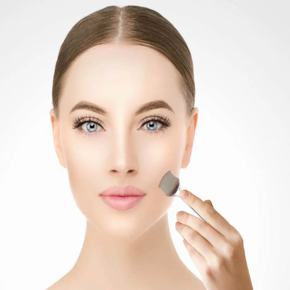 Tweekoppige Acne Comedondrukker Rvs Pore Cleaner Huid Spatel Puistje Remover Huid Scrubber Diepe Reiniging Tool