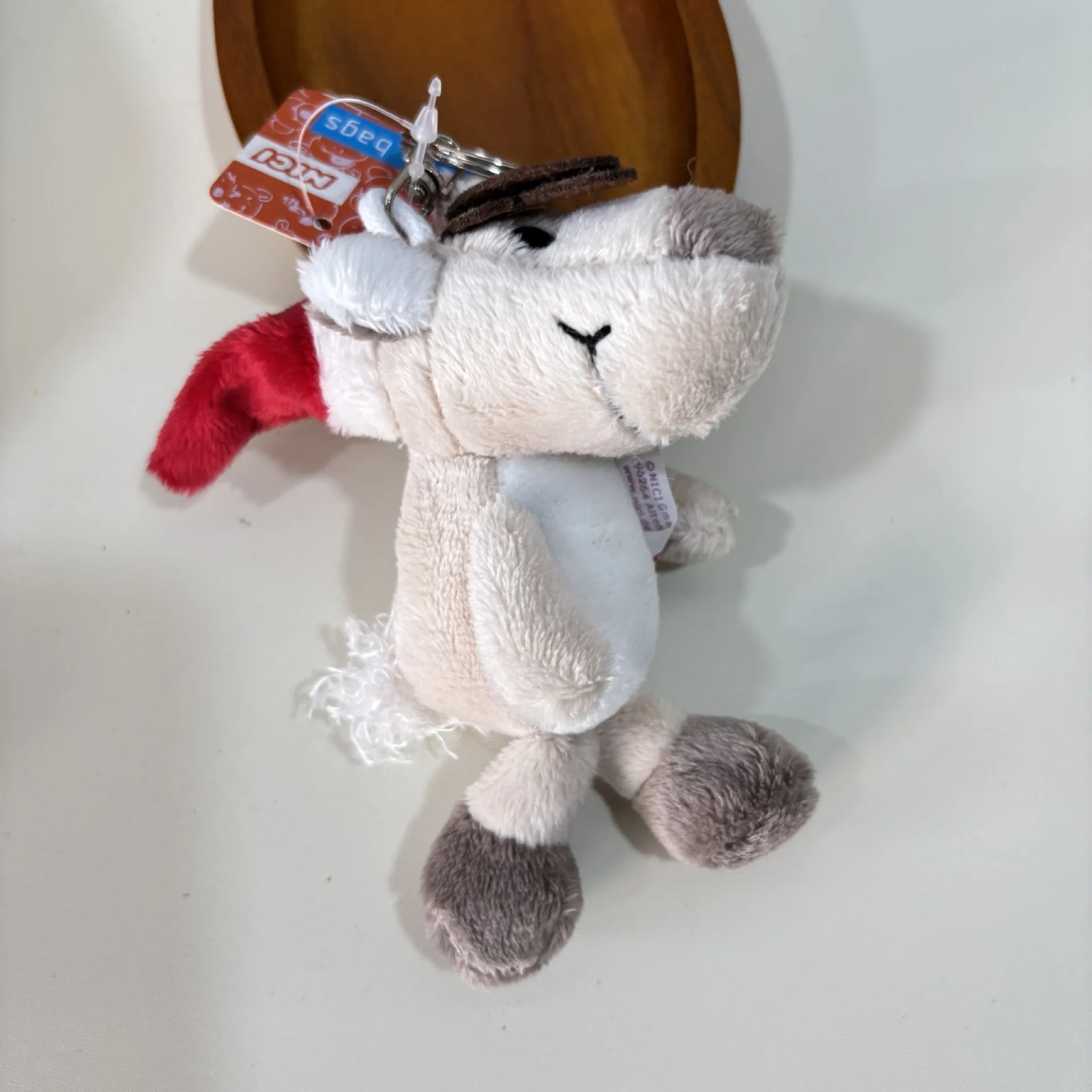 Cute Color-Block Animal Plush Keychains (Lion and Cow), Plus cartoon Animal Plush Toys, Bag Charms, and Accessories. - view 6