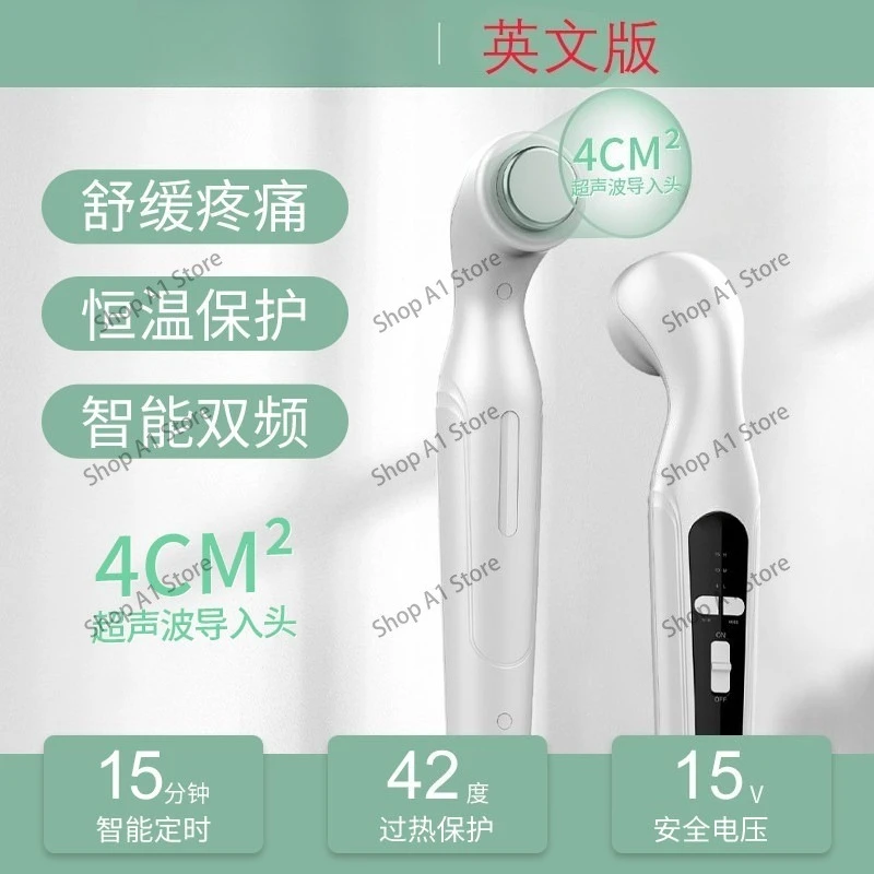 Ultrasonic Massager for Muscle Pain Relief Home Use Cervical Lumbar Joint Soft Tissue Tendon Massage Device