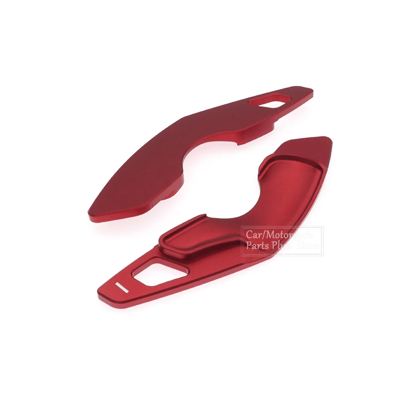 Red Aluminum Alloy Steering Wheel Paddle Shifter Shift Paddle Extension For Toyota Lexus F RC300h 350 NX300 200t IS300 200 250