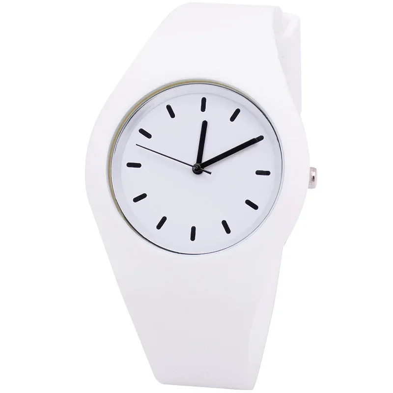 Famous Brand Children's Watch Geneva Silicone Band Candy Color Ultra Thin Women Sports Wristwatch Reloj De Mujer Dropshipping