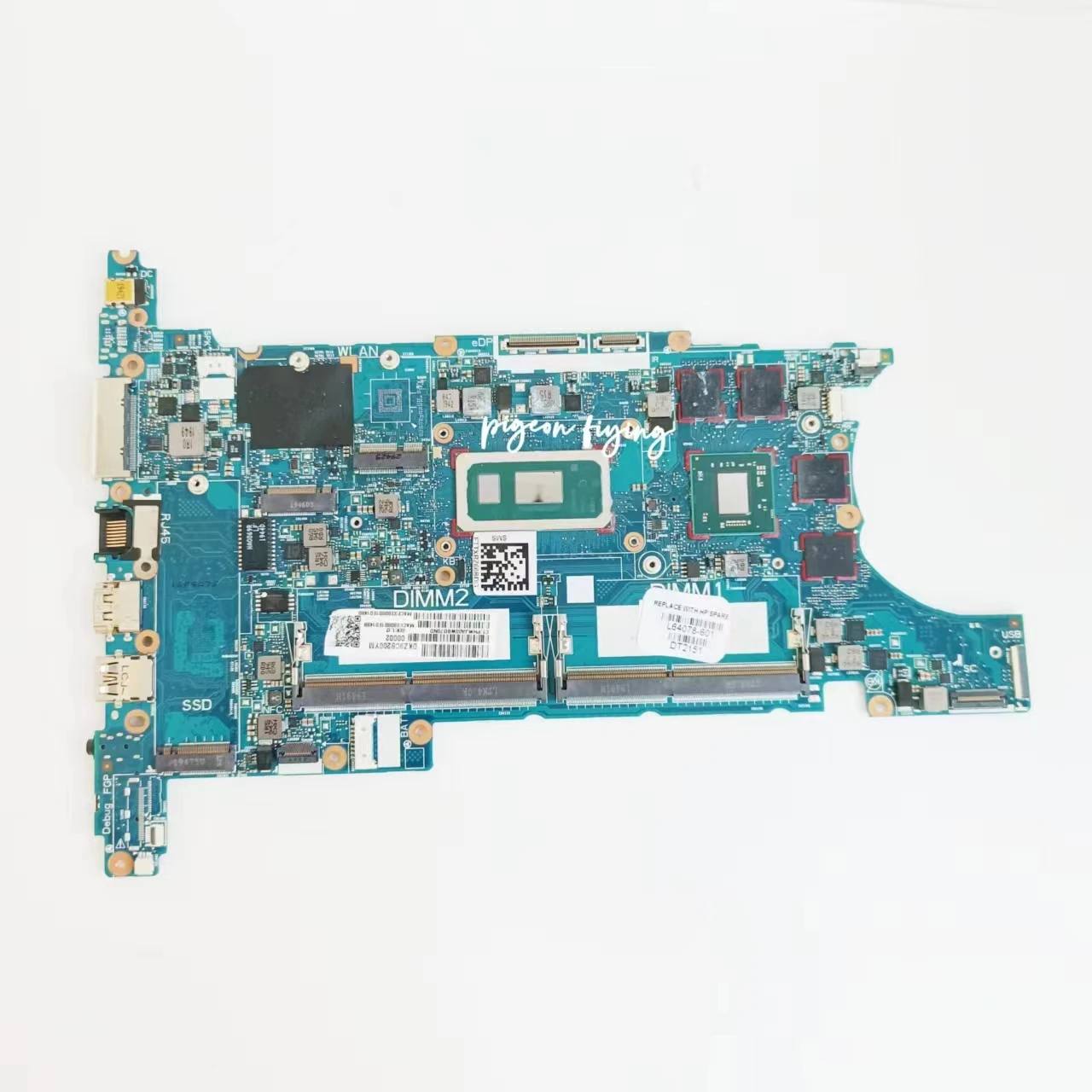 Imagem -03 - Placa-mãe Portátil para hp Zbook 15u Cpu I78665u Gpu 4g Ddr4 L64078601 6050a3022501-mb-a01 Teste 840 850 g6