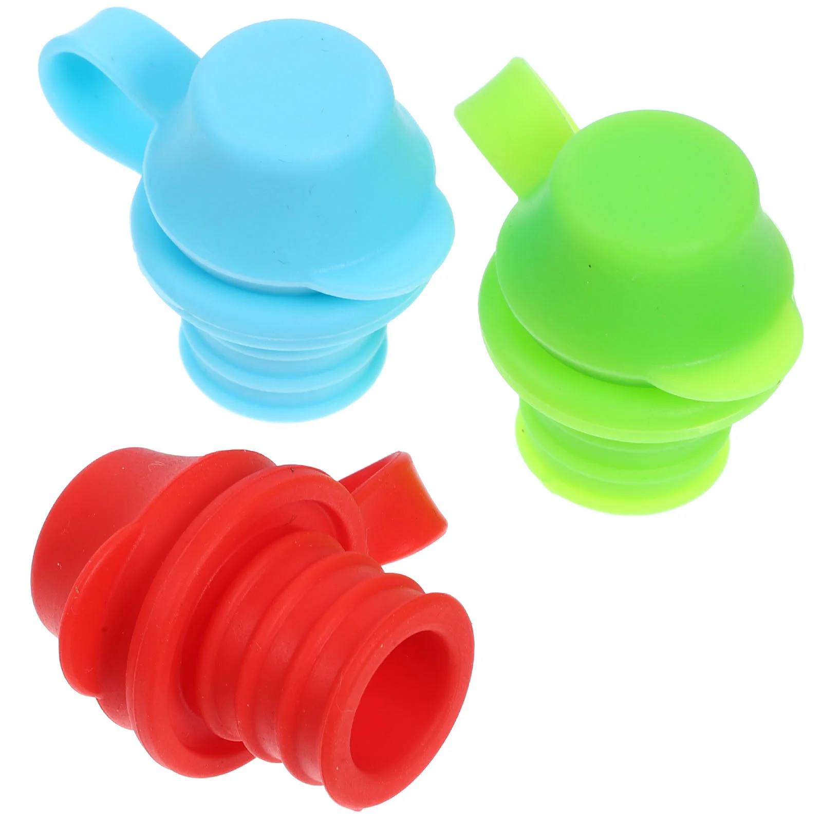 3 Stück Silikon Flaschen verschluss Mund Kleinkind Wasser deckel Adapter x x cm Flaschen Ausguss Milch für Kinder kappen