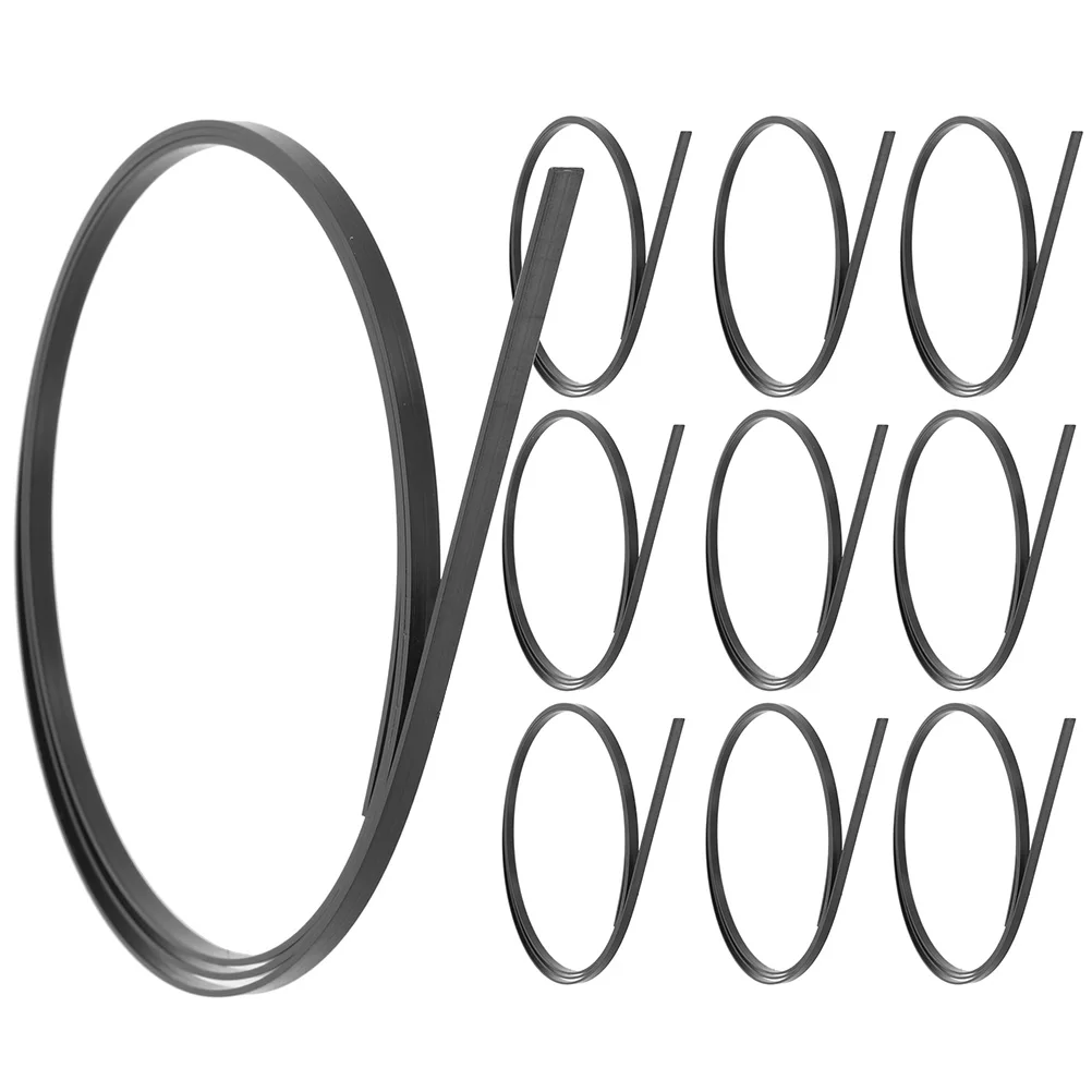 

10 Pcs Guitar Edging Decoration Binding Purfling Strips Decorative Inlay Wood Abs Plastic Travel