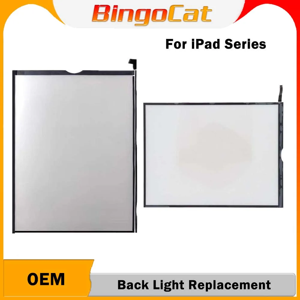 LCD Screen Display Backlight Back light Panel For iPad 6 7 8 9 Air 2 3 Pro 9.7 10.5 11 12.9 Mini 2 3 4 5 Screen Repl