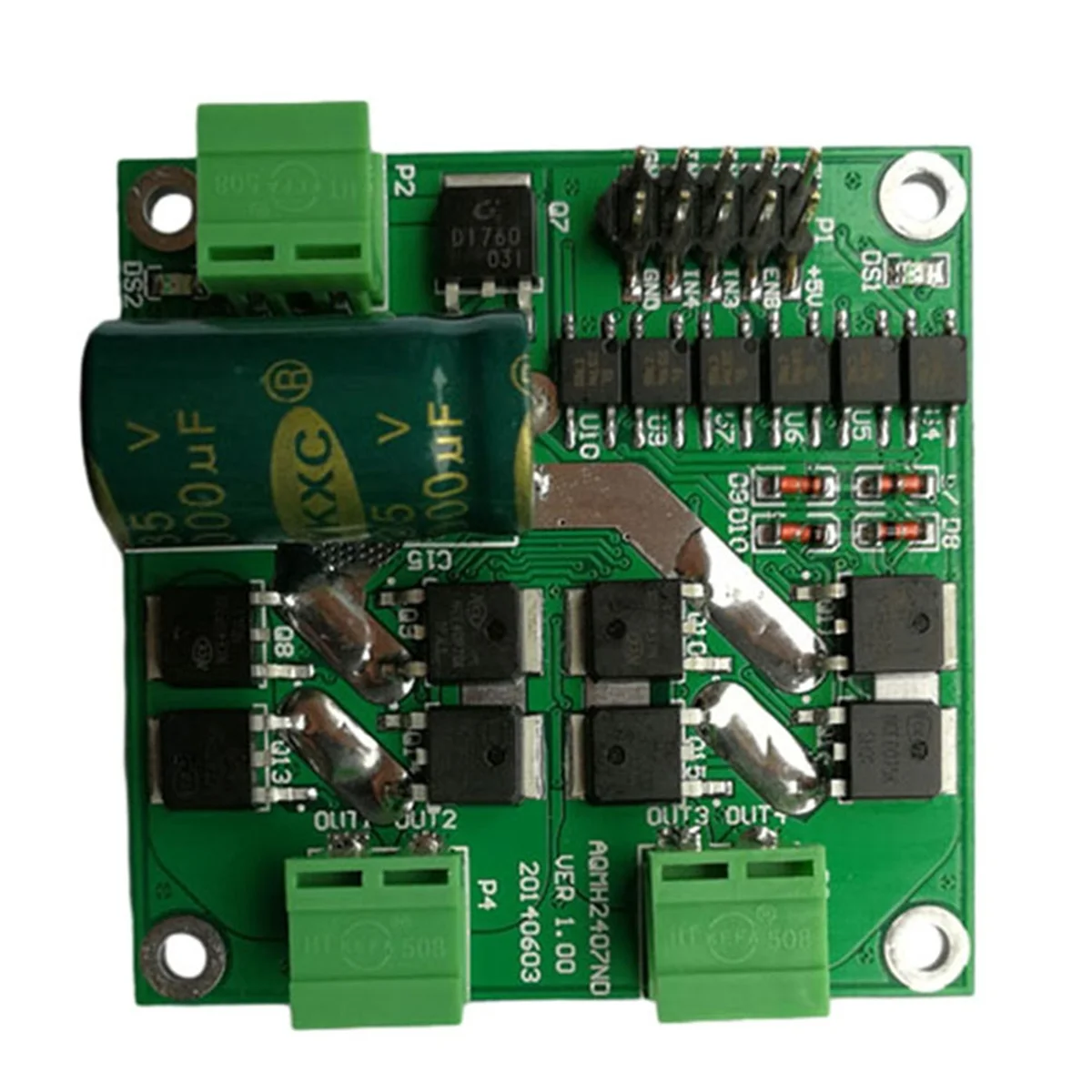 

Motor Driver Board 12V 24V Motor Drive Board H-Bridge Motor Speed Controller