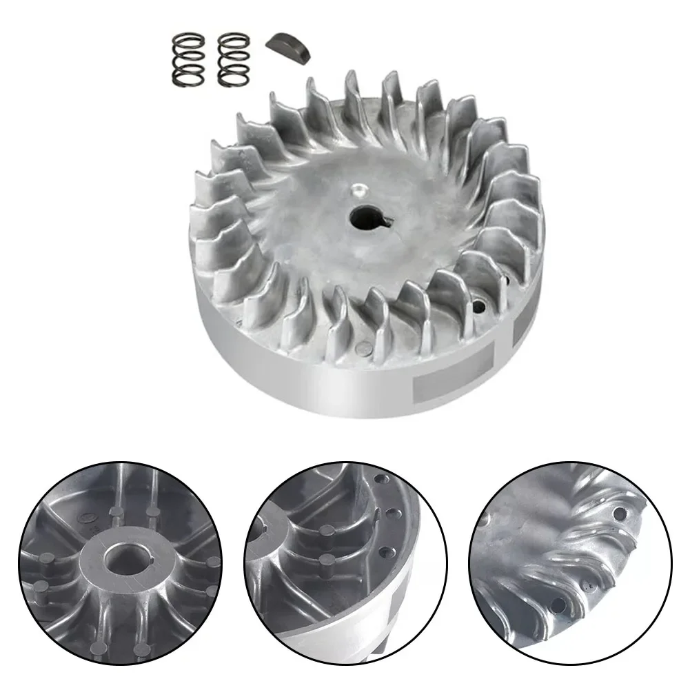 High Performance Aluminum Flywheel for 10 000 RPM Designed for 212cc 224cc Engine Compatibility with Mini Bikes