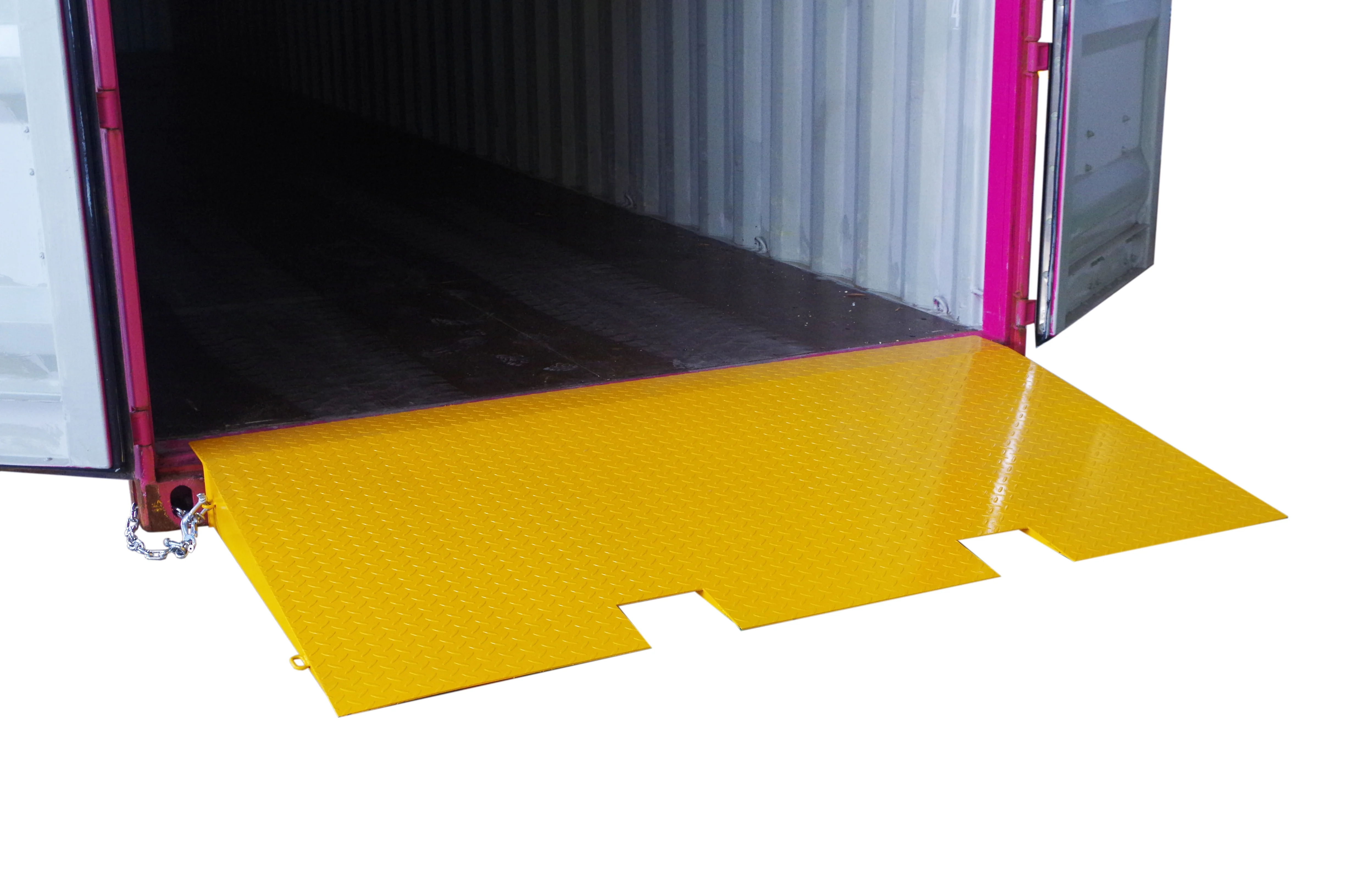 CRN6 Heavy  Container Ramp Forklift Loading Unloading Platform for 10/20/40 ft Standard Shipping Containers