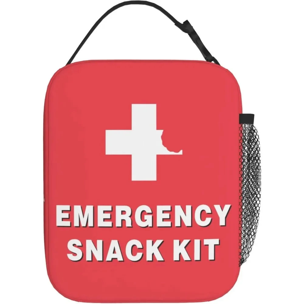 جهاز بشري مضحك لصندوق الغداء المعزول للزراعة - حقيبة غداء محمولة قابلة لإعادة الاستخدام للنساء والرجال والأطفال - هدية كيس #3