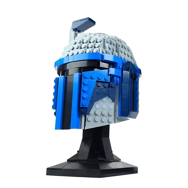 Space War Warrior Helmet Block Collection Block Children\'s Puzzle Toy Gift