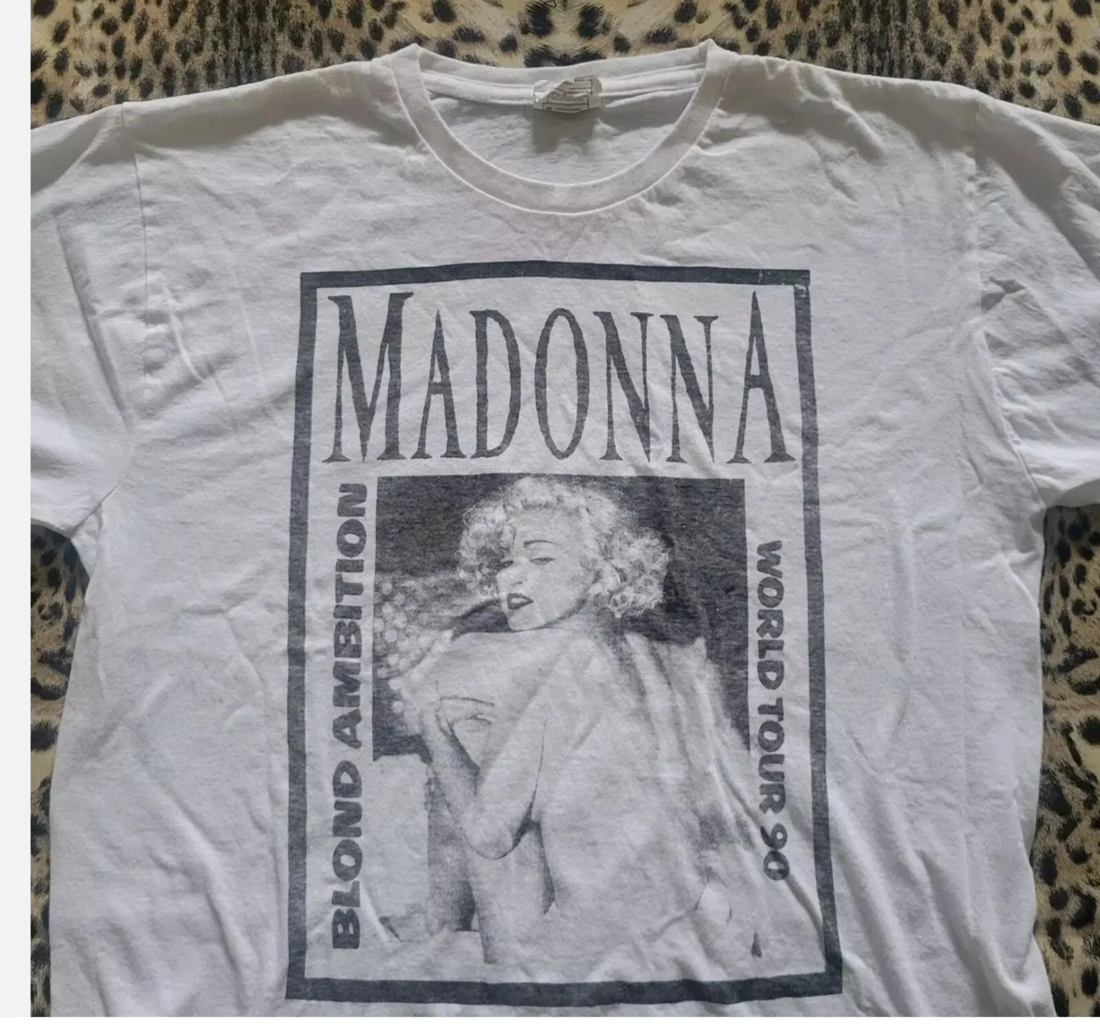 

Madonna Blond Ambition Tour shirt short sleeve T shirt vtg S-5XL