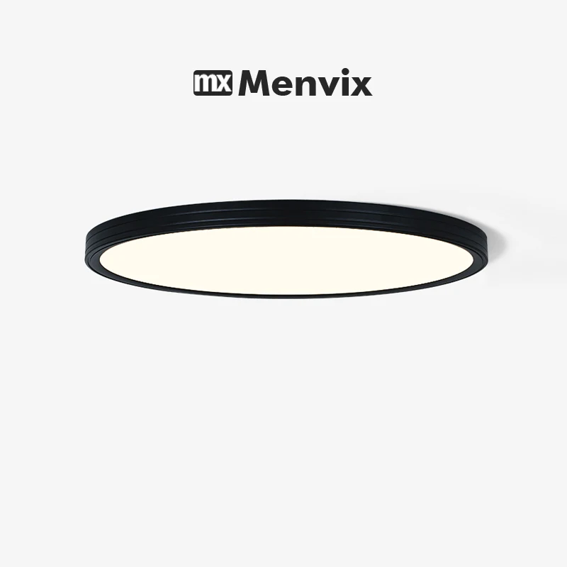 Menvix 24 Inch Large Smart LED Ceiling Light - APP Remote Control Dimming Ultra-Thin Room Decor for Living Room Bedroom