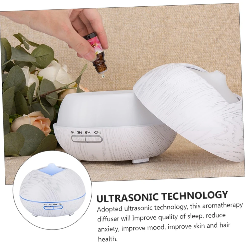 550 مل مرطب عطري Led عن بعد 7 ألوان متوافقة مع الروائح للمنزل