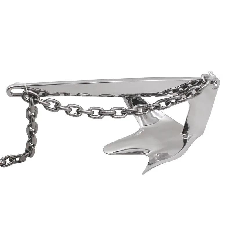 Marine Grade Precision Casting Stainless Steel 316 Boat Bruce Anchor Mooring Yacht Sailboat Ship Anchor 80Kg