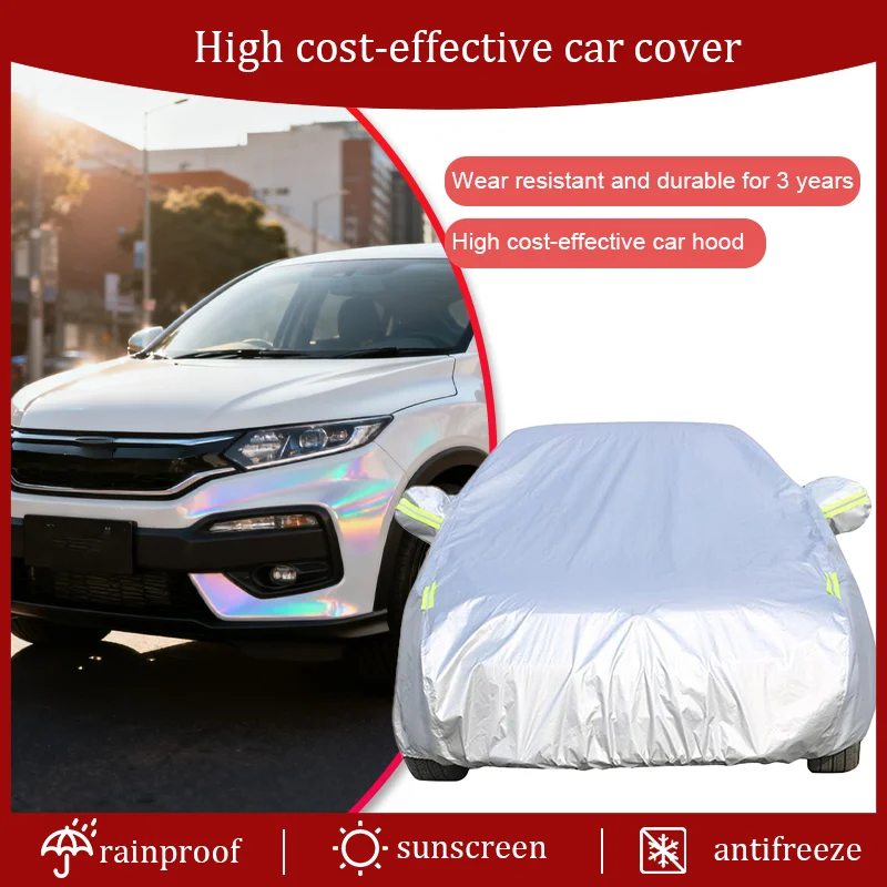 For Honda ZRV Thick Car Cover, Snow Cover, Sunshade, Waterproof, Dustproof, Exterior Cover Protection car cover car