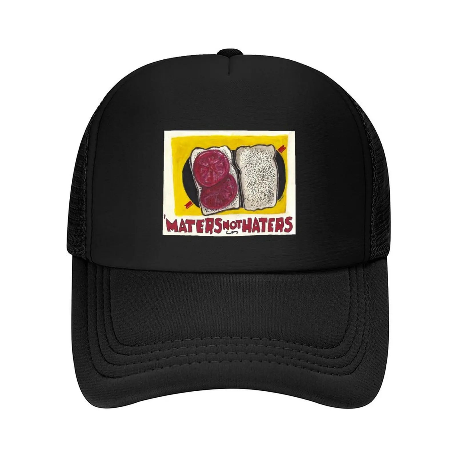 

Maters Not Haters Baseball Cap fun hats Beach Bag Golf Hat Man Sunhat Boy Women's