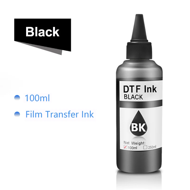 100ML DTF Ordinary Quality Ink Kit For T-shirt Transfer Printing For Epson L805 L1800 XP-15000 XP600 TX800 3880 7880 P600 P800