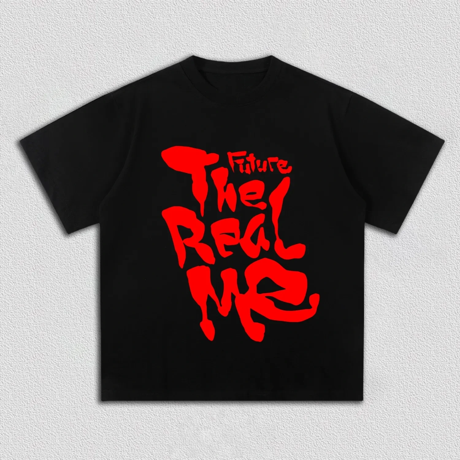 Rapper Future New Album The Real Me Graphic Hiphop Tour T-Shirt 100%Cotton Men's Women's Y2k Oversized Popular Tshirt Casual Tee