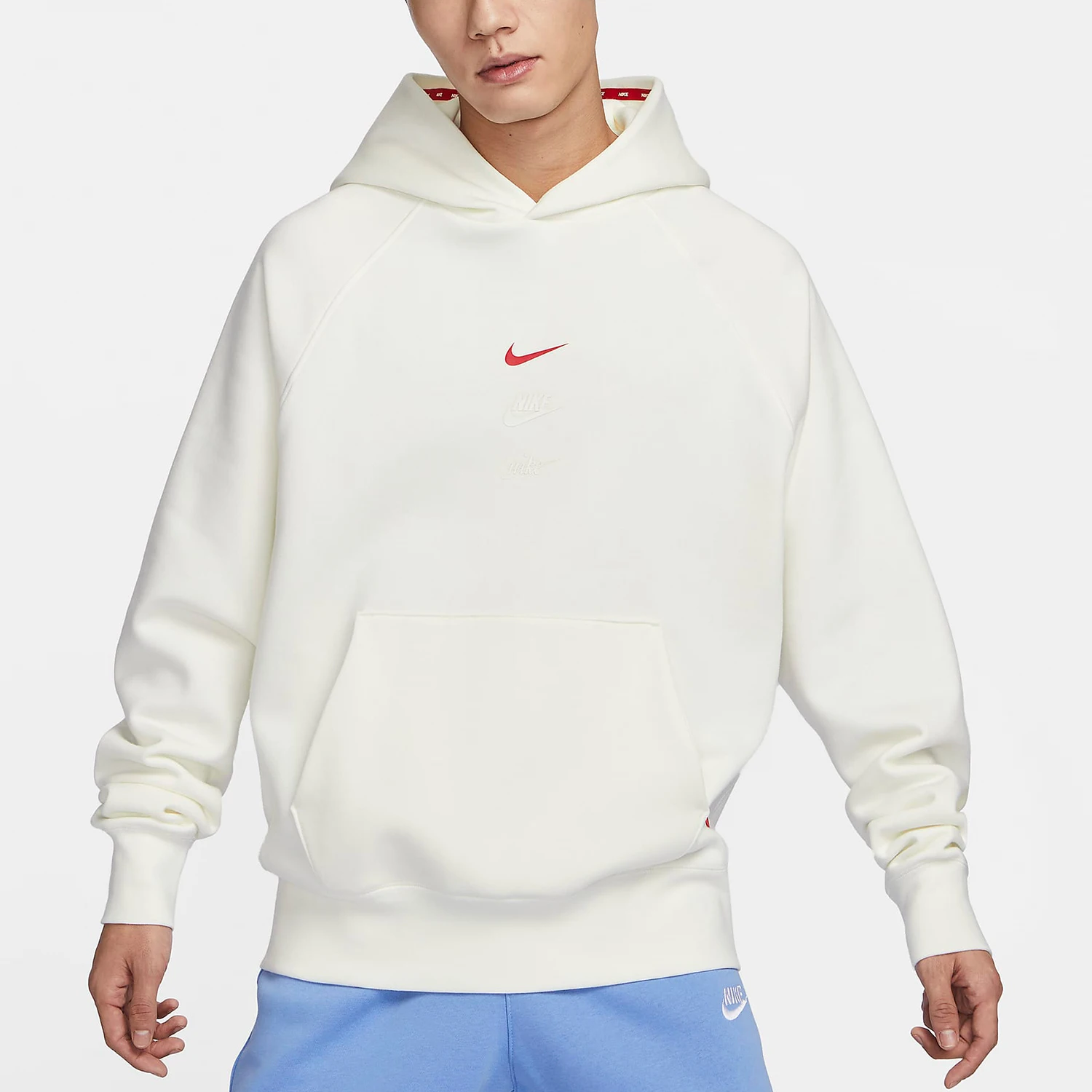 Nike genuine Sportswear Year of the Dragon Men's Fleece Hoodie FZ6373-133