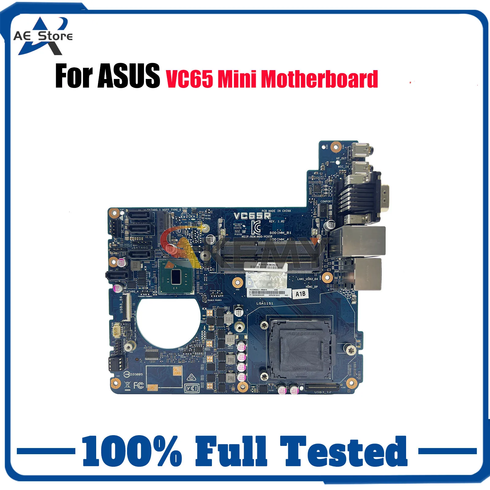 

Материнская плата для ноутбука VC65 для ASUS VivoMini VC65, материнская плата для ноутбука, этот товар в наличии, 100% тестирование, ОК, быстрая доставка, высокое качество
