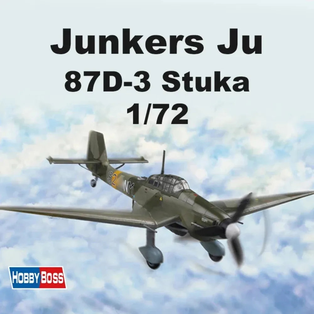 Trumpeter Plastic Aircraft Model Kit 80286 Junkers Ju-87D-3 Stuka 1/72