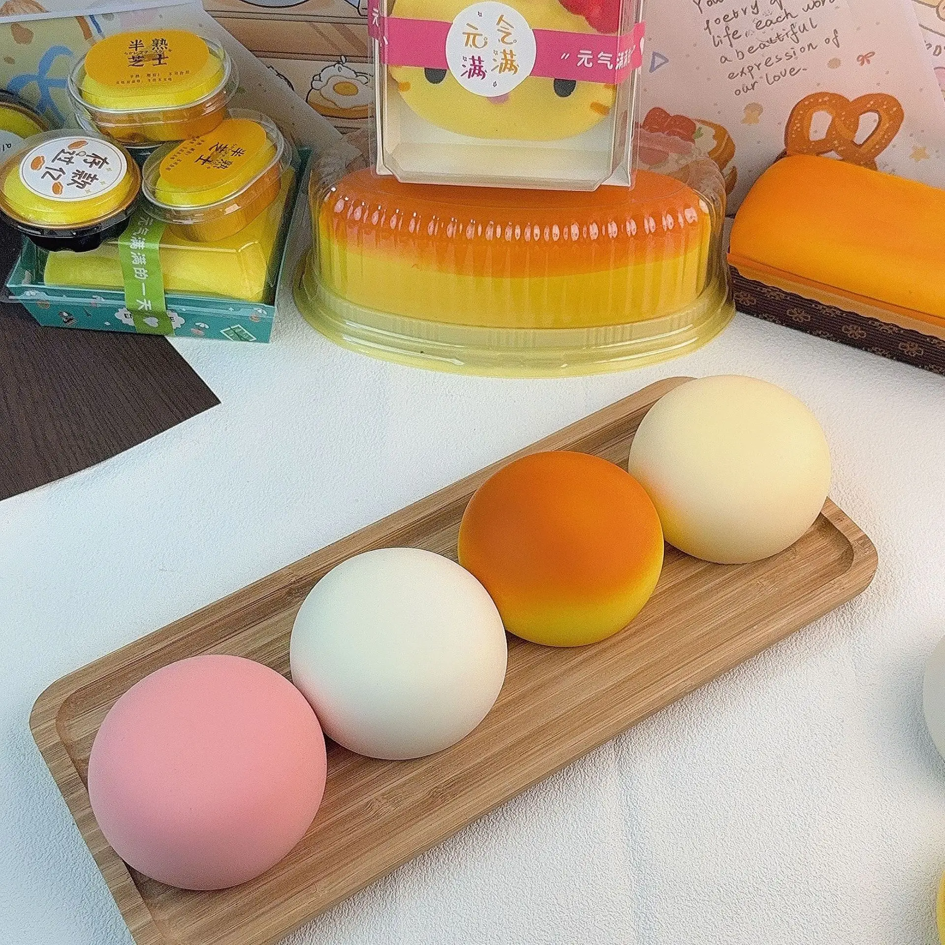 Squishy Simulated Steamed buns Super Fidget Toys Moist Slow Rising Antistress Squeeze Toy Anxiety Gifts Kids Adult Fun Girl Toy