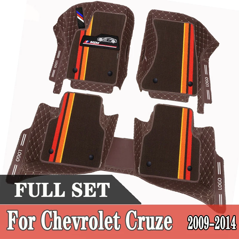 Car Floor Mat For Chevrolet Cruze 2009 2010 2011 2012 2013 2014 car mats alfombrillas coche accesorios coche