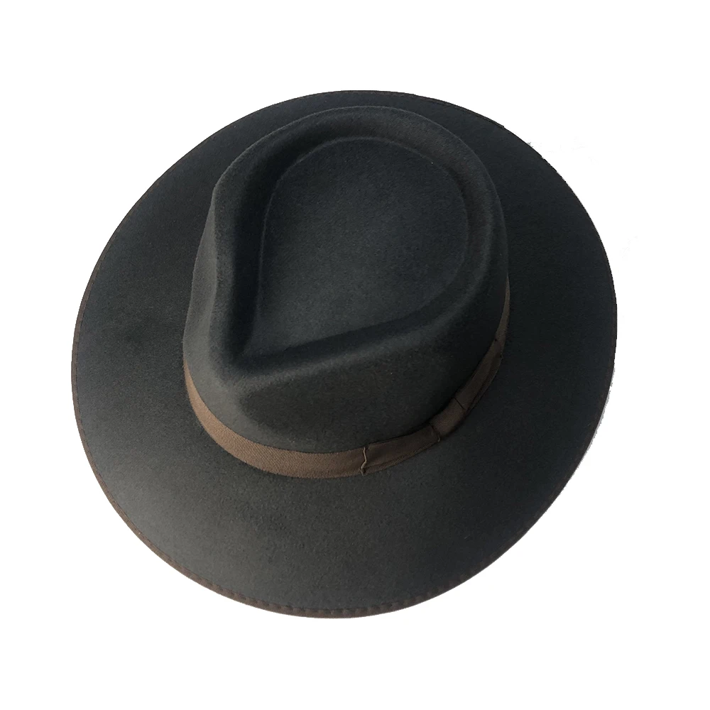 

Panama Felt Hat New Elegant with Ribbon Bow for Women Winter Fall