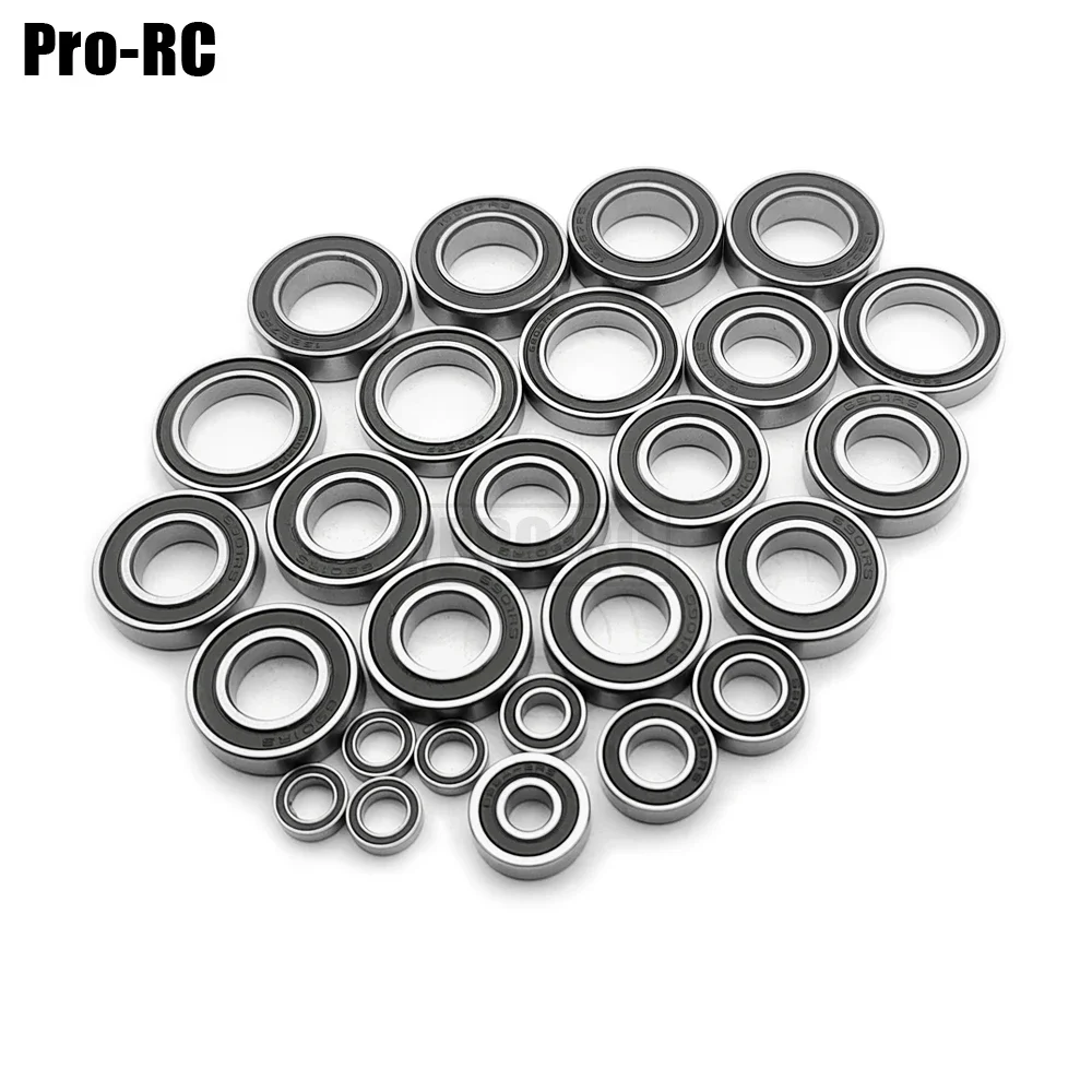 26-Pcs Complete Ball Bearings Kit Chrome Steel For Arrma 1/5 Kraton Outcast 8S Rc Truck Car Part