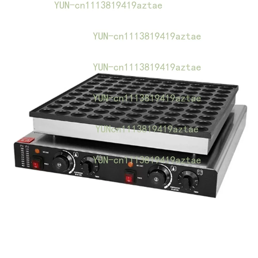 25 Holes 50 Holes Electric Dutch Poffertjes Waffle Machine Small Round-Shape Mini Dutch Pancake Machine