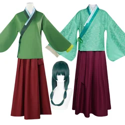 Maomao Cosplay Apothecary Diaries Cosplay Costume Wig Shoes Anime Role Play Outfits Halloween Party Dress Uniform Clothes