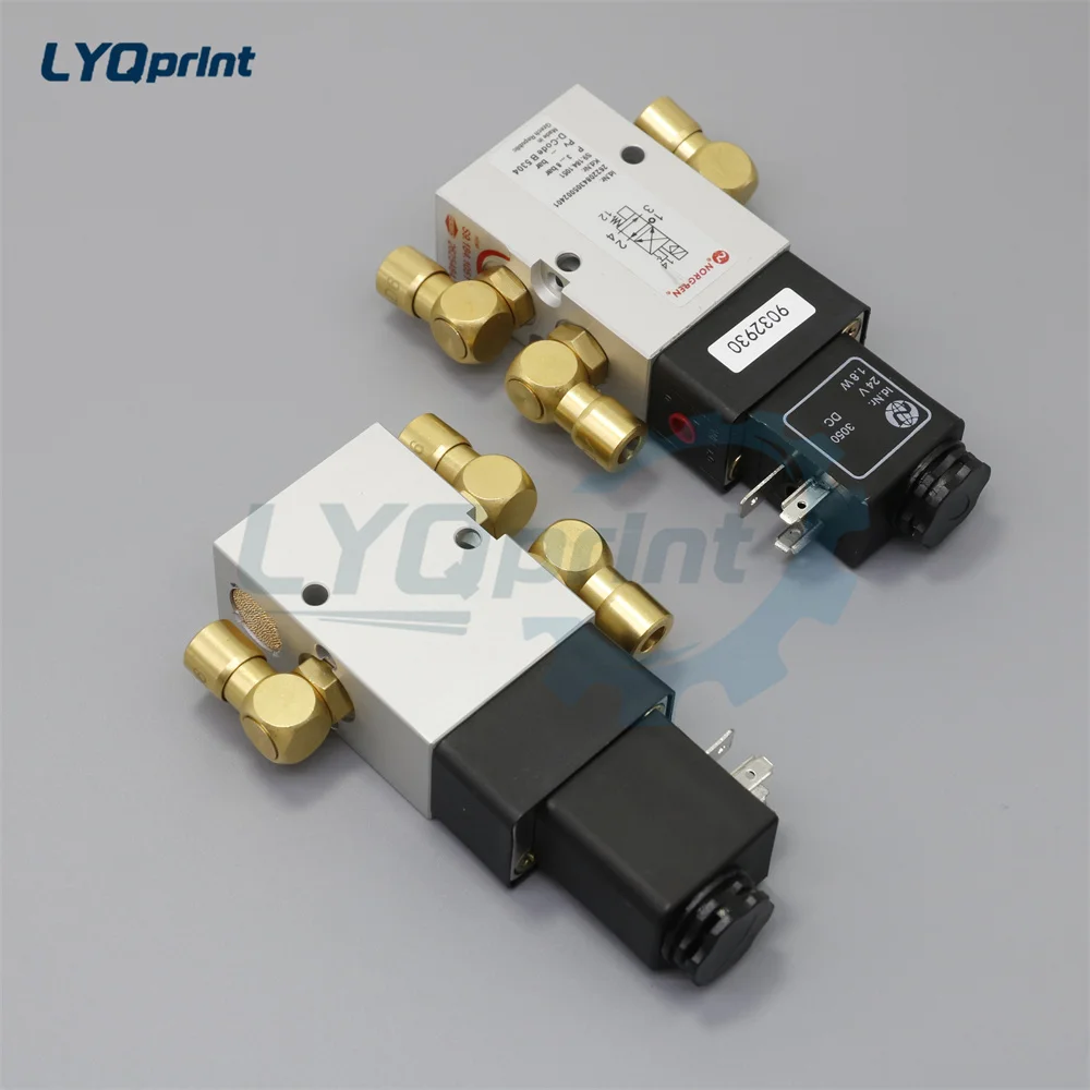 

1 шт. лучшее качество S9.184.1051 пневматический клапан 4-2 ходовой для печатной машины Heidelberg