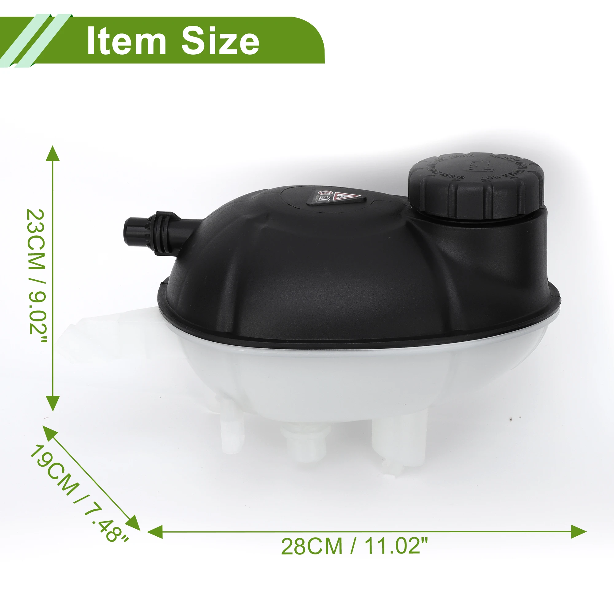 

UXCELL No.2055000049 Coolant Water Expansion Tank for Mercedes-Benz C300 C43 for AMG E300 Heat Resist Coolant Radiator