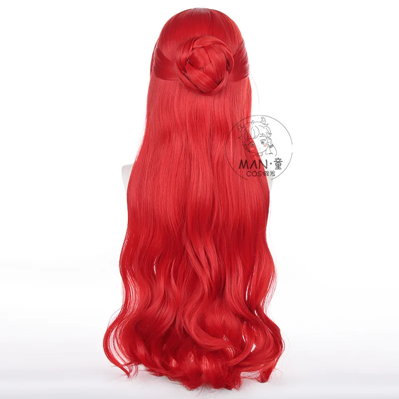 هونكاي: شعر مستعار ستار ريل هيميكو التنكري، شعر طويل مجعد، عبوة شعر وردية منفصلة، هدية الهالوين